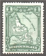 Newfoundland Scott 145 Used VF (P14.2x13.7)